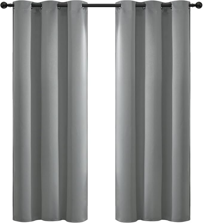 Yakamok Dove Grey Room Darking for Livingroom Dining Room Darkening Thermal by Yakamok