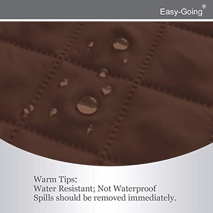 Easy-Going 4 Seater Sofa Slipcover Reversible Sofa Cover Water Resistant Couch - Image 5