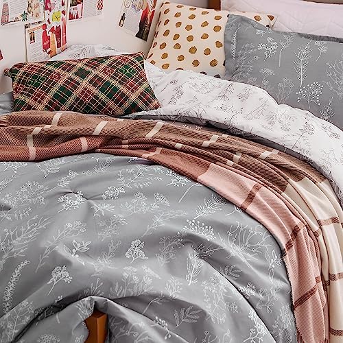 Bedsure Light Grey Twin/Twin XL Comforter Set - Image 6