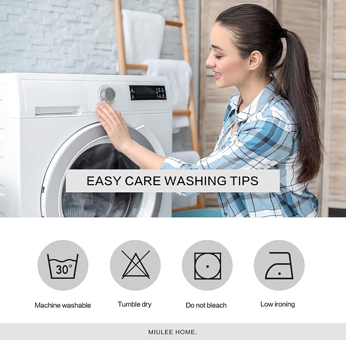 MIULEE 2 Panels Blackout Velvet Curtains Solid Soft Grommet Camel Beige - Image 7
