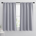 RYB HOME Blackout Curtains for Bedroom Living Room 63 inches Long, Thermal by RYBHOME
