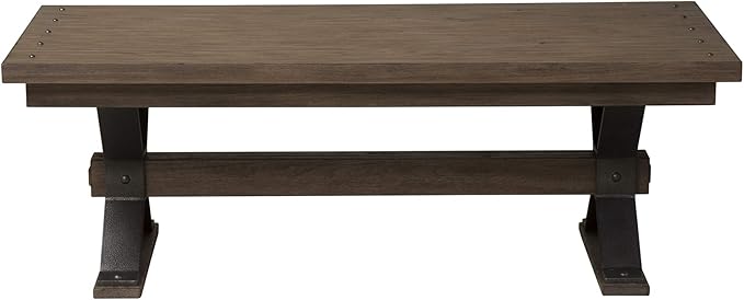 Liberty Furniture Industries Sonoma Road Rectangular Cocktail Table, W52 x D26 x H18, Light Brown