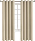 BGment Room Darkening Curtains 72 Inches Long by BGment
