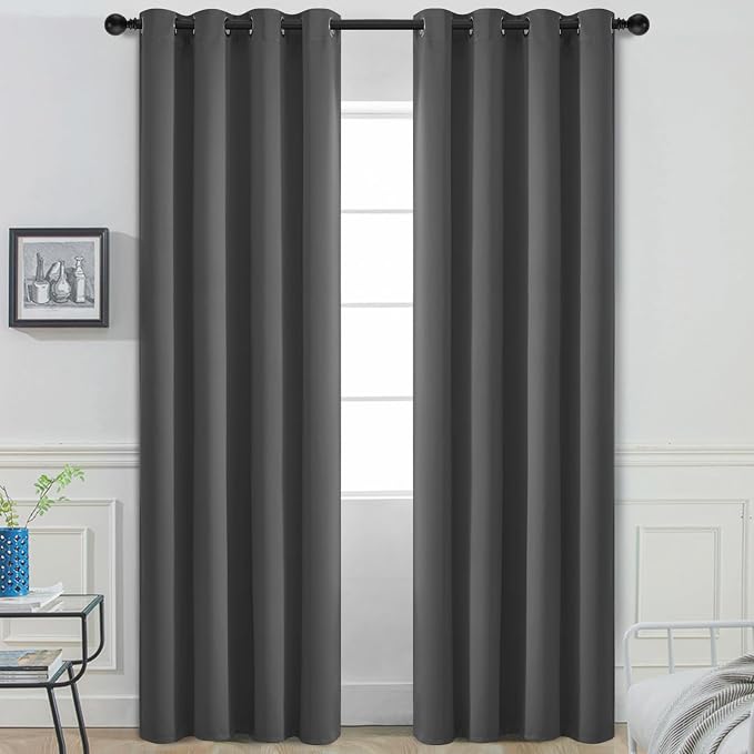 Yakamok 108 Inch Long Blackout Curtains by Yakamok