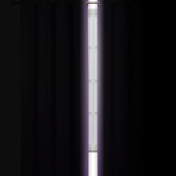 LEMOMO Lavender Blackout Curtains 52 x 63 Inch Length/Set of 2 Curtain - Image 3