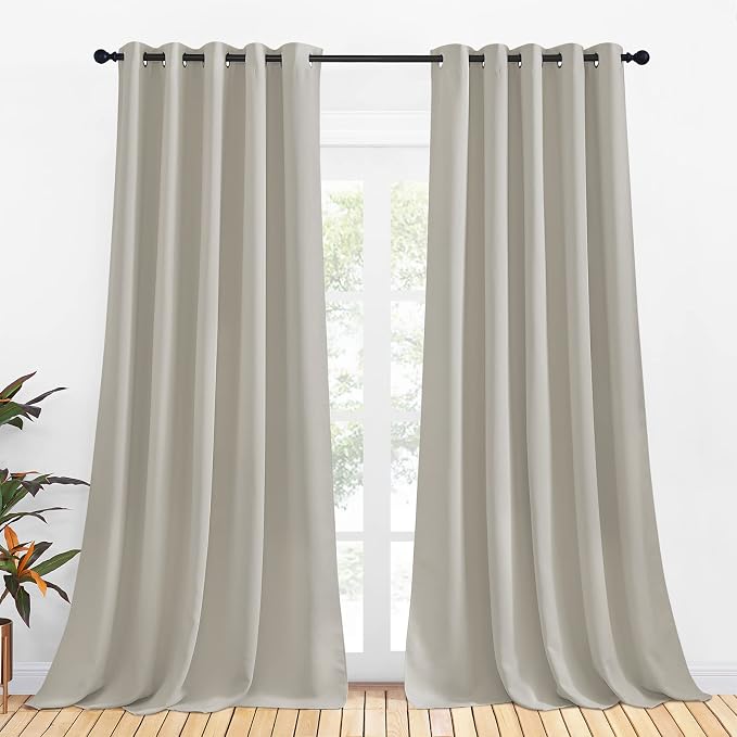 NICETOWN Thermal Insulated Natural Curtains by NICETOWN