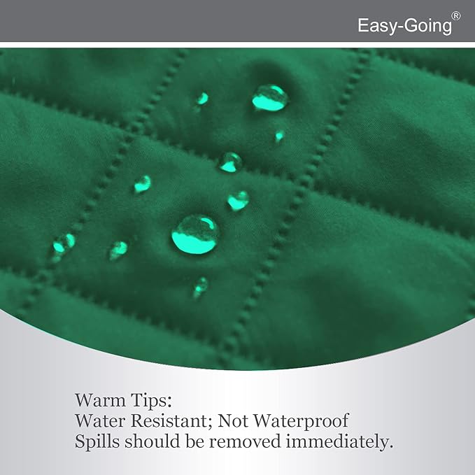 Easy-Going 4 Seater Sofa Slipcover Reversible Sofa Cover Water Resistant Couch - Image 4