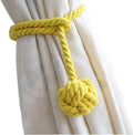 Melaluxe 4 Pack Curtain Tiebacks by Melaluxe