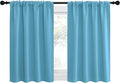 NICETOWN RV Blackout Curtains for Camper Windows, Teal Blue, Short Blackout by NICETOWN