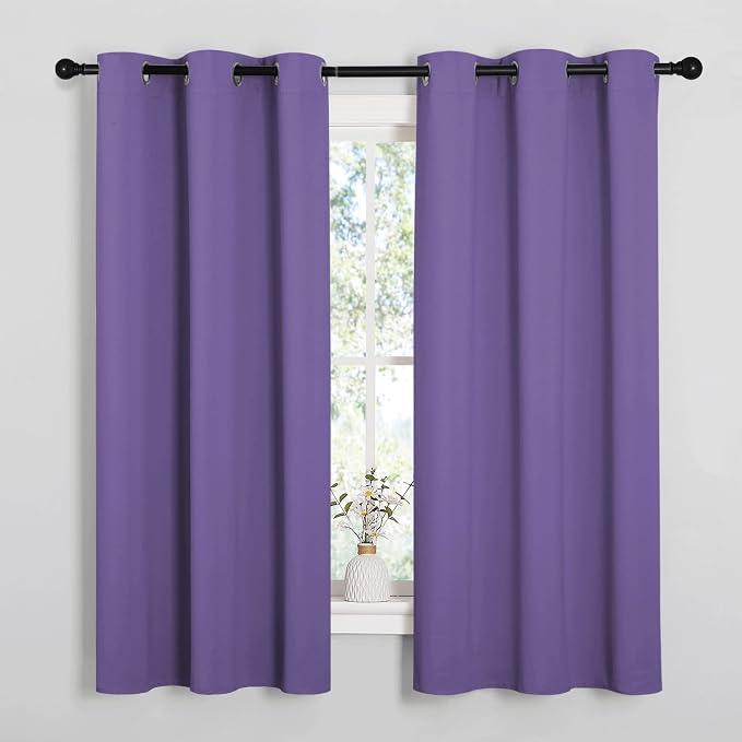 NICETOWN Lilac Purple Room Darkening Curtains by NICETOWN