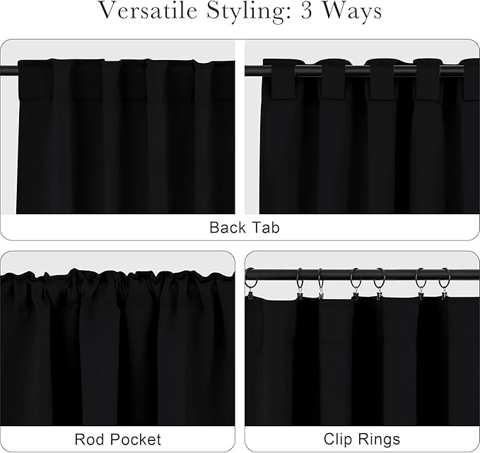 PONY DANCE Blackout Curtains for Kitchen - Image 6