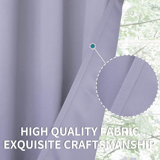 BGment Room Darkening Curtains 84 Inches Long - Image 7