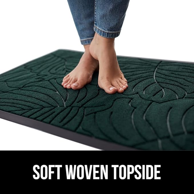 GORILLA GRIP 100% Waterproof All-Season WeatherMAX Doormat US Designed Natural - Image 8