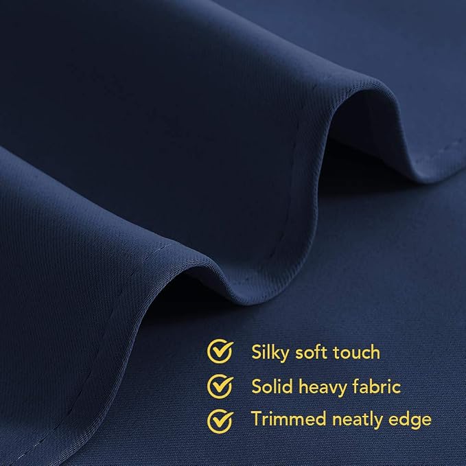 NICETOWN Blackout Curtain Panels, 1 Pair, 42 by 80-inch, Window Treatment - Image 5