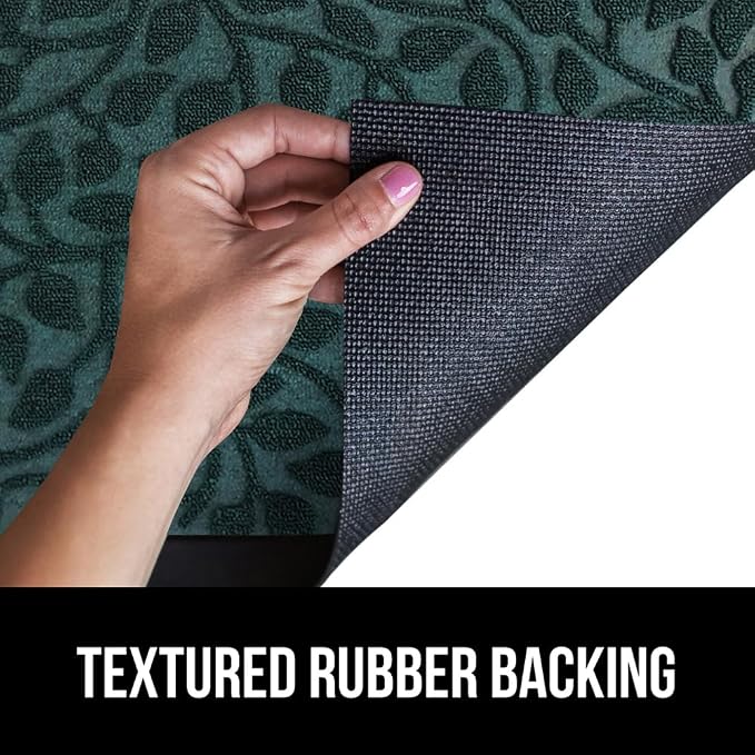 GORILLA GRIP 100% Waterproof All-Season WeatherMAX Doormat, US Designed Natural - Image 5