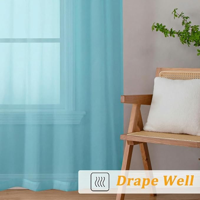 Gwine Sheer Curtains 96 Inches Long - Image 6