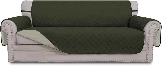 Easy-Going 4 Seater Sofa Slipcover Reversible Sofa Cover Water Resistant Couch by Easy-Going