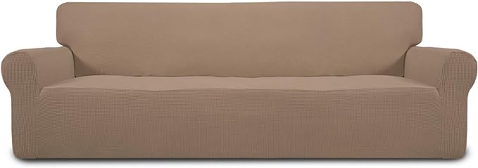 Easy-Going Stretch 4 Seater Sofa Slipcover 1-Piece Sofa Cover Furniture by Easy-Going
