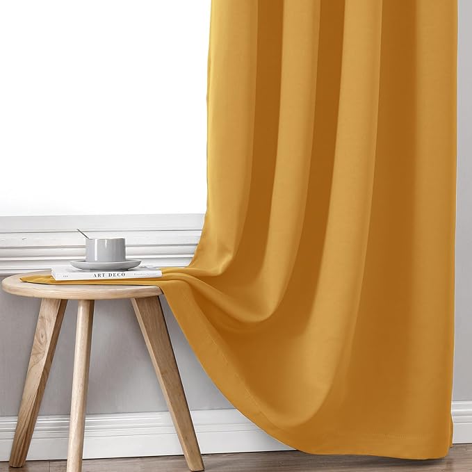 ChrisDowa 100% Blackout Curtains 80 inch Long - Image 7