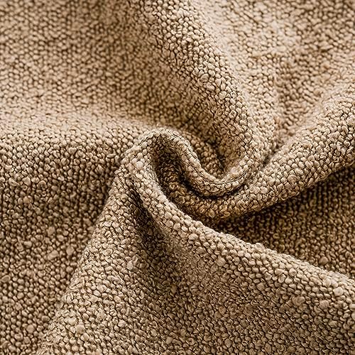 Foindtower Decorative Textured Boucle Throw Pillow Covers 24x24 Inch - Image 3