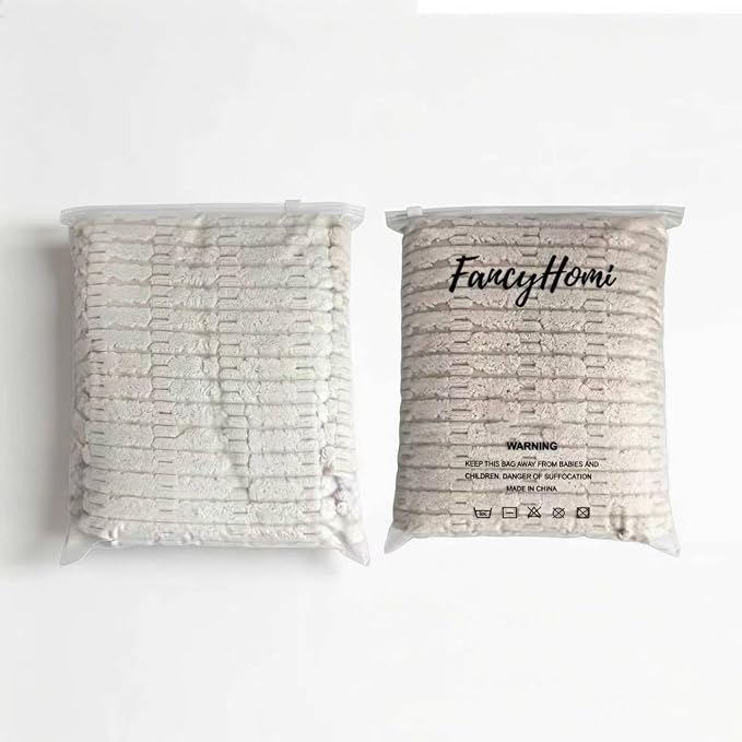 Fancy Homi 4 Packs Neutral Small Decorative Throw Pillow Covers 12x12 Inch - Image 8