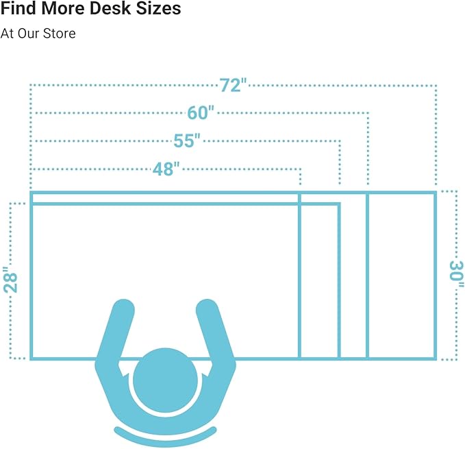 Progressive Desk Stand Up Adjustable Height Electric Standing Desk - 60"x30" Dual Motor, Computer Workstation Sit Stand Table for Home Office - Warm White, Gray Frame