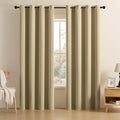 Joydeco Blackout Curtains for Bedroom 90 inch Long 2 Panels, Thermal Insulated by JOYDECO