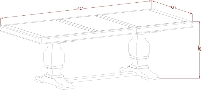 LKMA7-SBB-34-7-pc Dining Room Set Consists of a Dinner Table and 6 Dark Grey Polyester Fabric Modern Dining Chairs with Button Tufted Back - Sand Blasting Black Finish