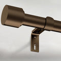 GEEBOBO Bronze Curtain Rods for Windows 120 to 240 Inch, 1 Inch Extra Long by GEEBOBO