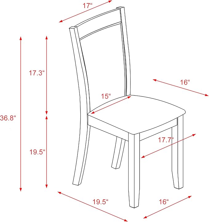 East West Furniture X777MZN32-7 7 Piece Kitchen Table Set Consist of a Rectangle Dining Table with X-Legs and 6 Light Beige Linen Fabric Parson Dining Chairs, 40x72 Inch, Multi-Color