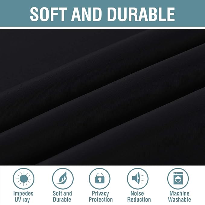 H.VERSAILTEX Blackout Curtain for Living Room Thermal Insulated Window - Image 4