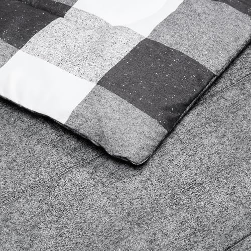 Amazon Basics Lightweight Microfiber Checkerboard Comforter Set - Image 3