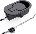Recliner Replacement Parts(1 Sets), Recliner Cable Replacement Parts with Metal Release Pull Handle fits Ashley and Most Recliner Sofa, Exposed Cable Length 5.12Inch