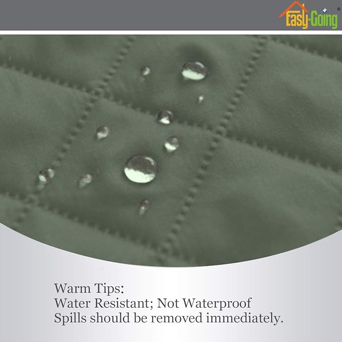 Easy-Going Recliner Sofa Slipcover Reversible Sofa Cover Water Resistant Couch - Image 3