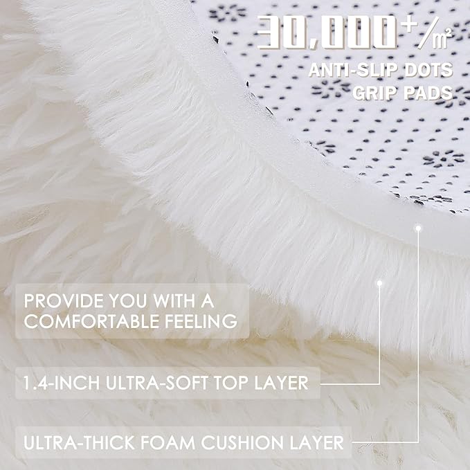 OLANLY 7x9 Machine Washable Large Area Rugs - Image 8