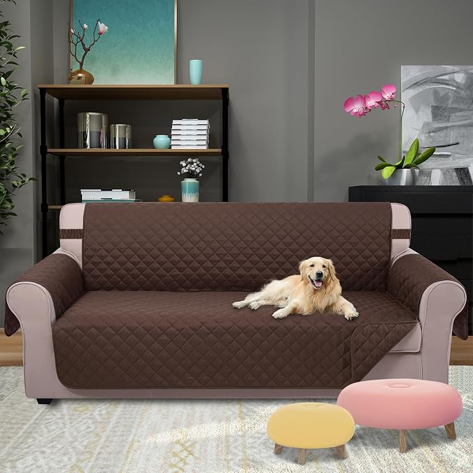 U-NICE HOME 4 Seater Sofa Cover 91 Inch Large Couch Covers - Image 2