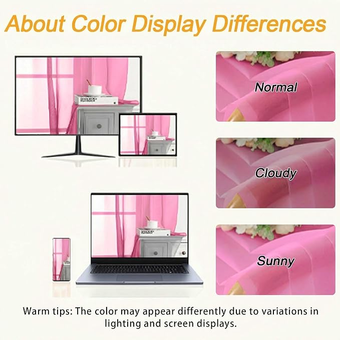 Gwine Extra Long Sheer Curtains 120 Inches Long - Image 3
