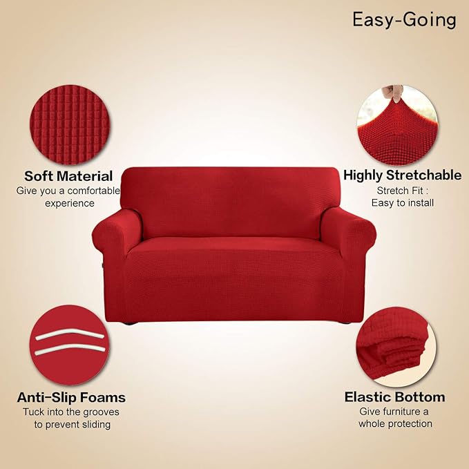 Easy-Going Stretch Oversized Sofa Slipcover 1-Piece Sofa Cover Furniture - Image 3