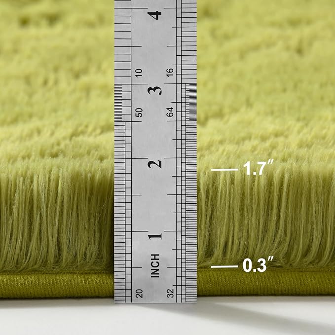 Deerhoo Shag Area Rug, 4 X 6 Plush Fuzzy Rugs - Image 2