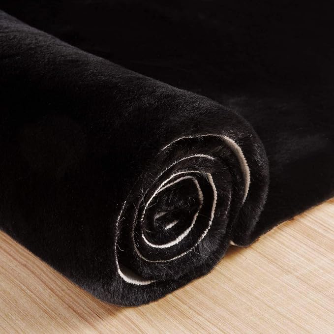 ORINOVA Black Shag Rugs 8x10 Area Rugs - Image 7