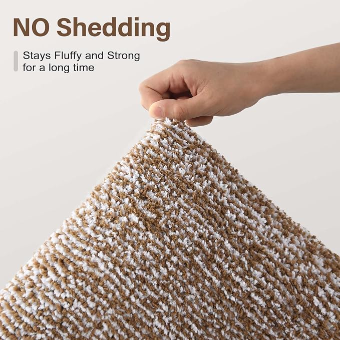 70x24 Long Bathroom Rugs Washable Non Slip, Coffee Bath Mat - Image 8