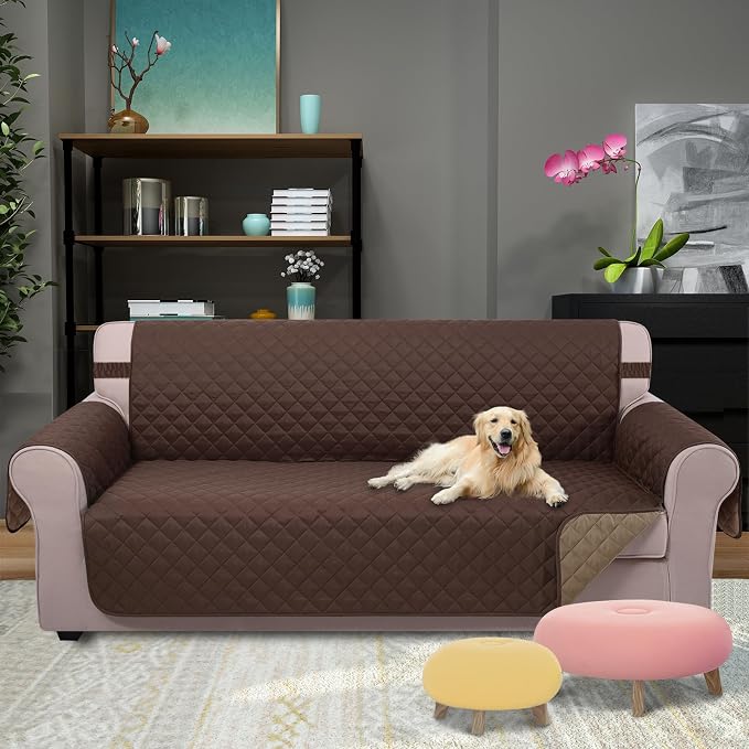 U-NICE HOME 4 Seater Sofa Cover 91 Inch Large Couch Covers - Image 2