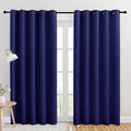 NICETOWN Room Darkening Draperies Window Curtain Panels, Royal Blue, 2 Panels by NICETOWN