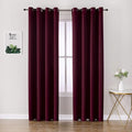 ChrisDowa Blackout Curtains 120 Inches Long 2 Panels Set by ChrisDowa
