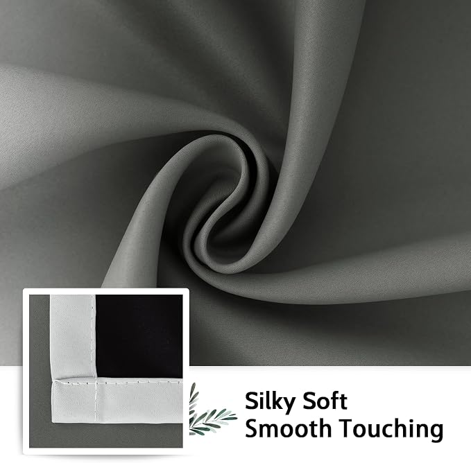 SimpleHome Ombre 100% Blackout Curtains - Image 6