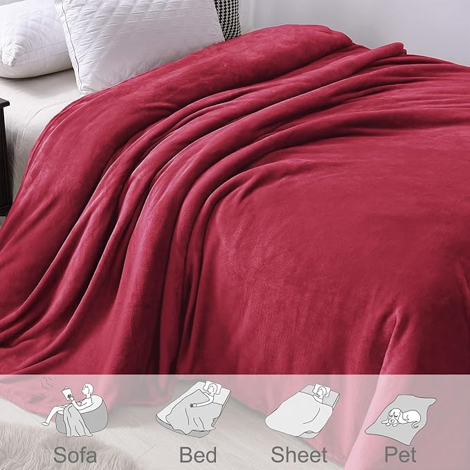 Exclusivo Mezcla Fleece Blanket Twin Size - Image 5