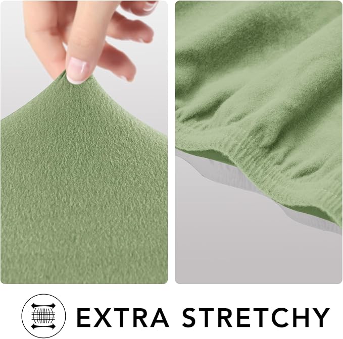 PureFit Super Stretch Sofa Slipcover – Spandex Non Slip Soft Couch Sofa Cover - Image 3