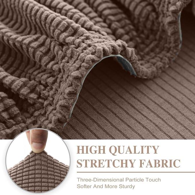Couch Cushion Cover Loveseat Cover or 2 Seat Sofa Cover Washable Stretch - Image 4