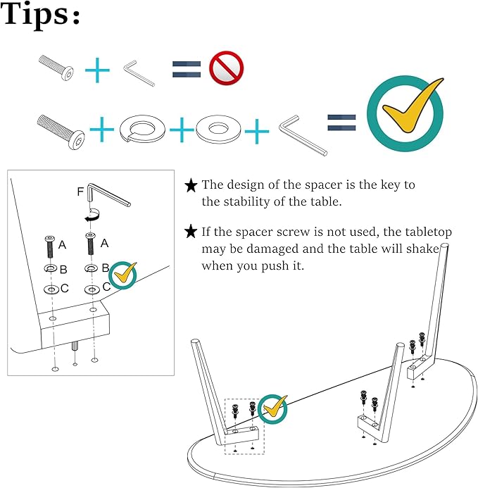 FIRMINANA Mid Century Modern Coffee Table,Large Oval Shape for Living Room,Oval Small Mangotop Coffee Table for Small Spaces Nature Wood-47.3" W x23.63 D x 17.72" H