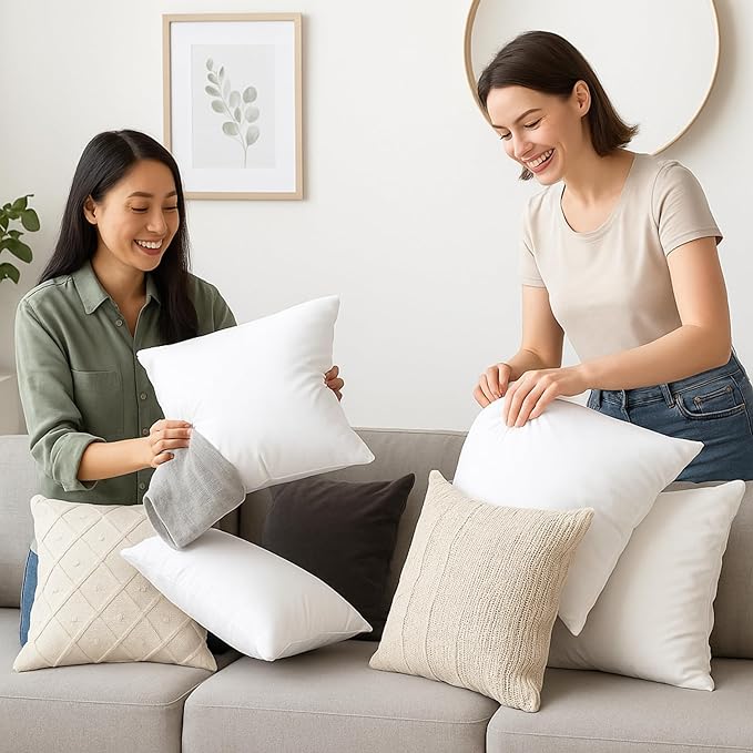 LANE LINEN 20x20 Throw Pillow Insert - Image 9